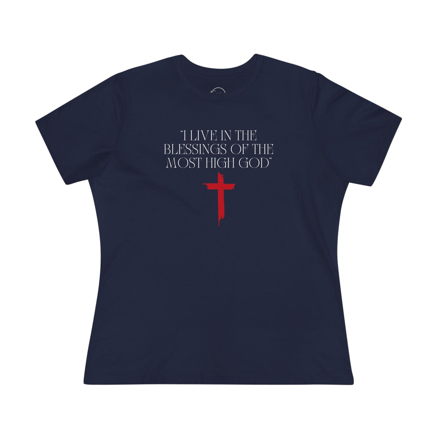 Faith-Inspired Women's Cotton Tee, Blessings, Inspirational T-Shirt, Christian Apparel, Gift for Believers, Everyday Wear, Religious Clothing