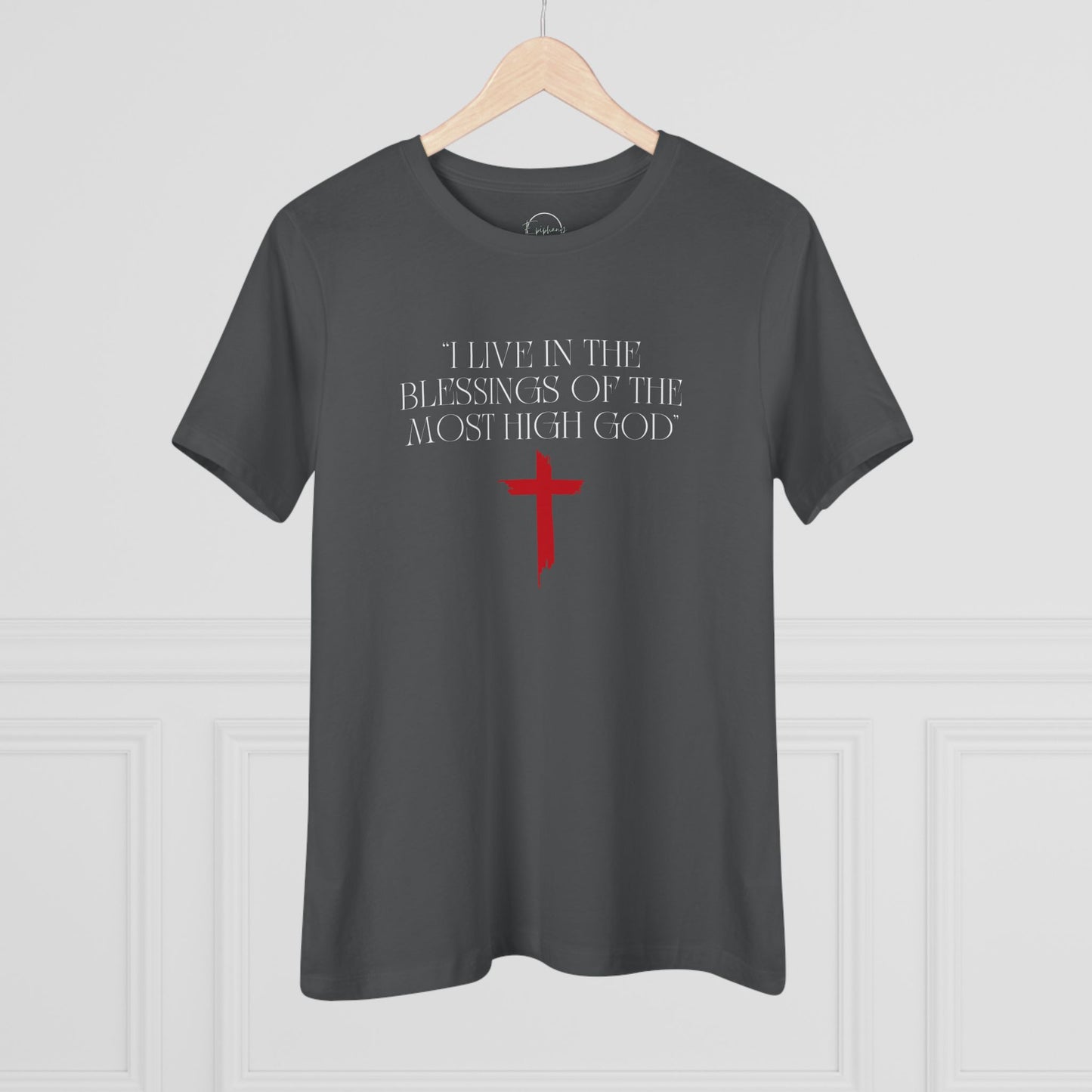 Faith-Inspired Women's Cotton Tee, Blessings, Inspirational T-Shirt, Christian Apparel, Gift for Believers, Everyday Wear, Religious Clothing