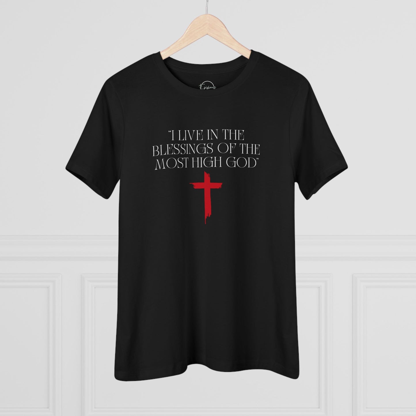 Faith-Inspired Women's Cotton Tee, Blessings, Inspirational T-Shirt, Christian Apparel, Gift for Believers, Everyday Wear, Religious Clothing