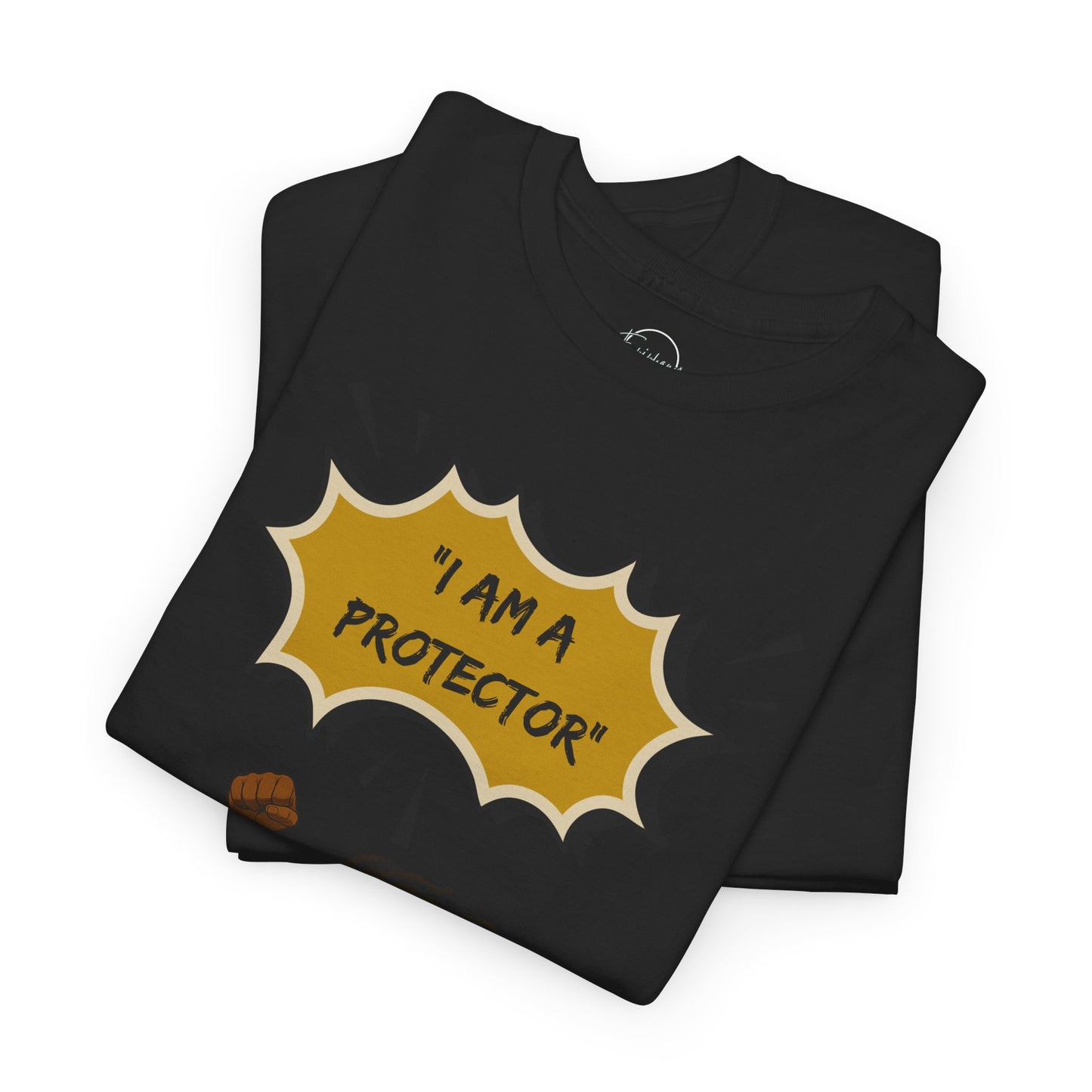 Superhero Protector Unisex Tee, Comic T-Shirt, "Protector" Gift for Hero Lovers, Bold Graphic Tee, Birthday Present, Everyday Wear