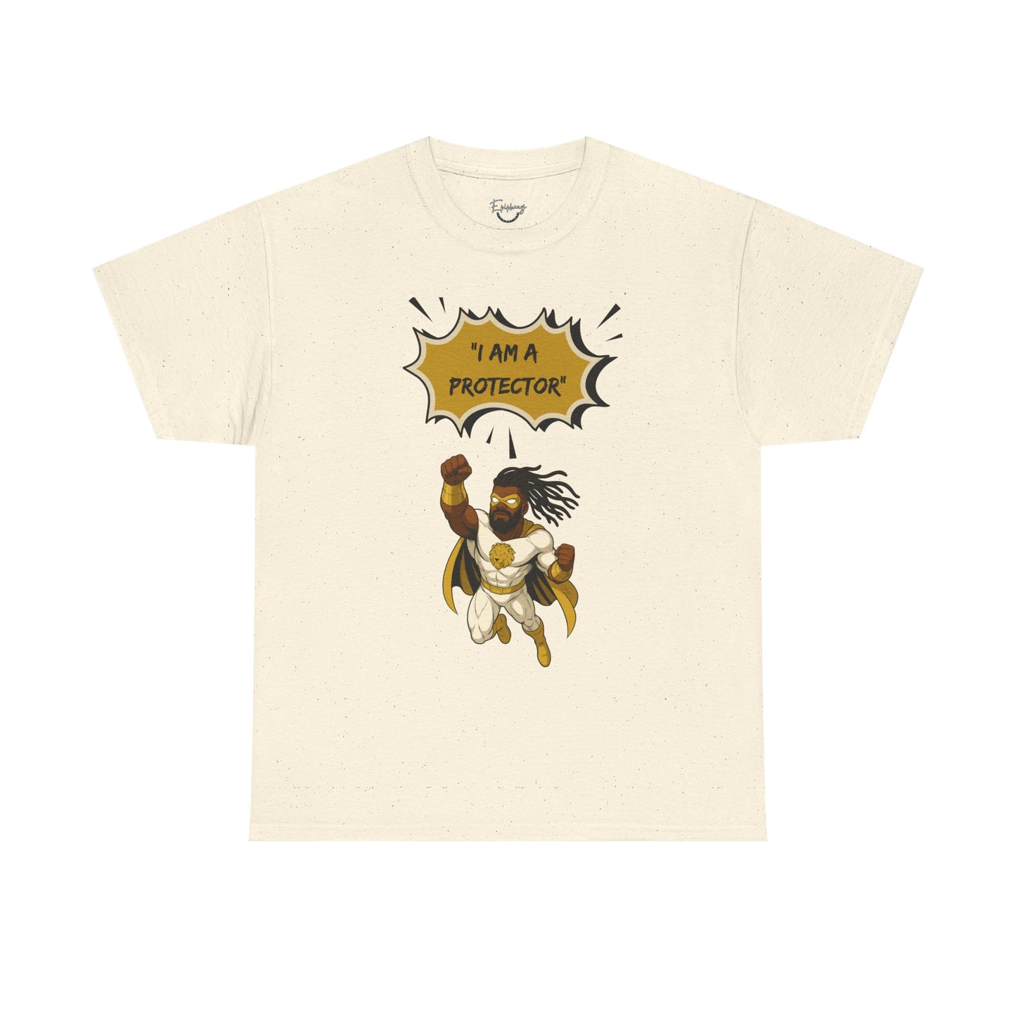 Superhero Protector Unisex Tee, Comic T-Shirt, "Protector" Gift for Hero Lovers, Bold Graphic Tee, Birthday Present, Everyday Wear