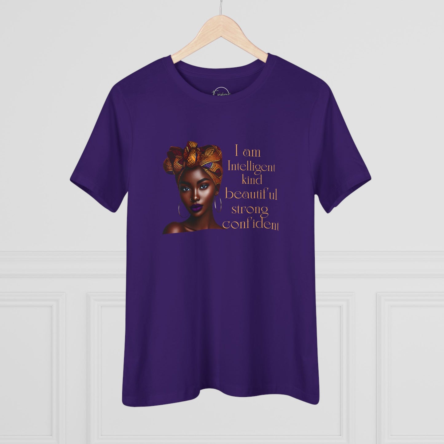 Empowering Women's Cotton Tee - I Am Confident, Determined, and Focused, Casual Wear, Gift for Her, Affirmation Shirt, Black Tee
