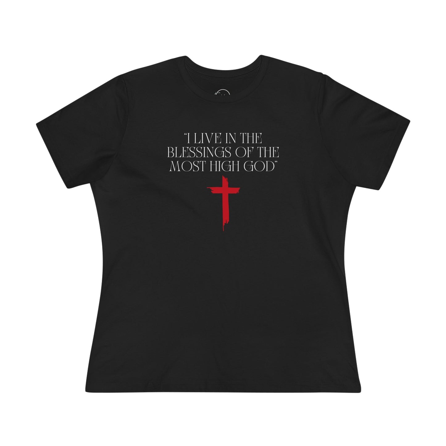 Faith-Inspired Women's Cotton Tee, Blessings, Inspirational T-Shirt, Christian Apparel, Gift for Believers, Everyday Wear, Religious Clothing