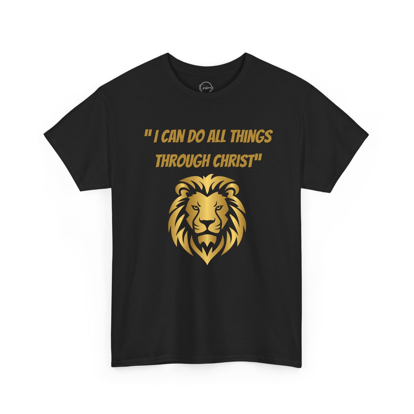 Inspirational Lion Tee - "I Can Do All Things Through Christ" - Unisex Cotton T-Shirt, Faith Shirt, Christian Apparel, Gift for [...]