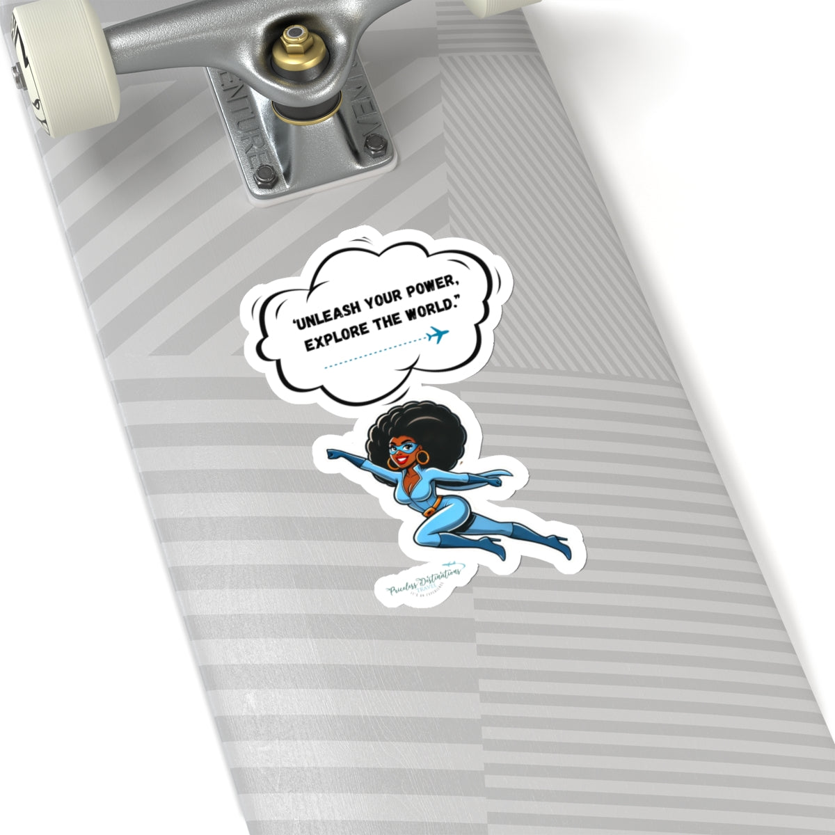 Unleash your power travel  Kiss-Cut Stickers