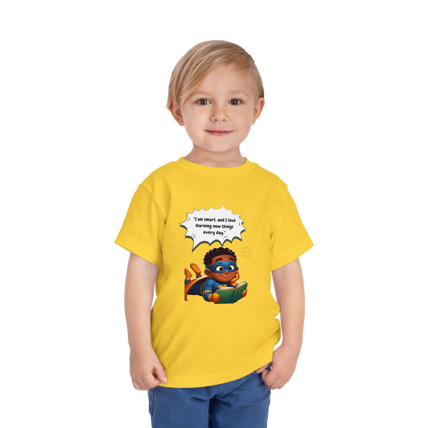 I am smart Toddler Short Sleeve Tee