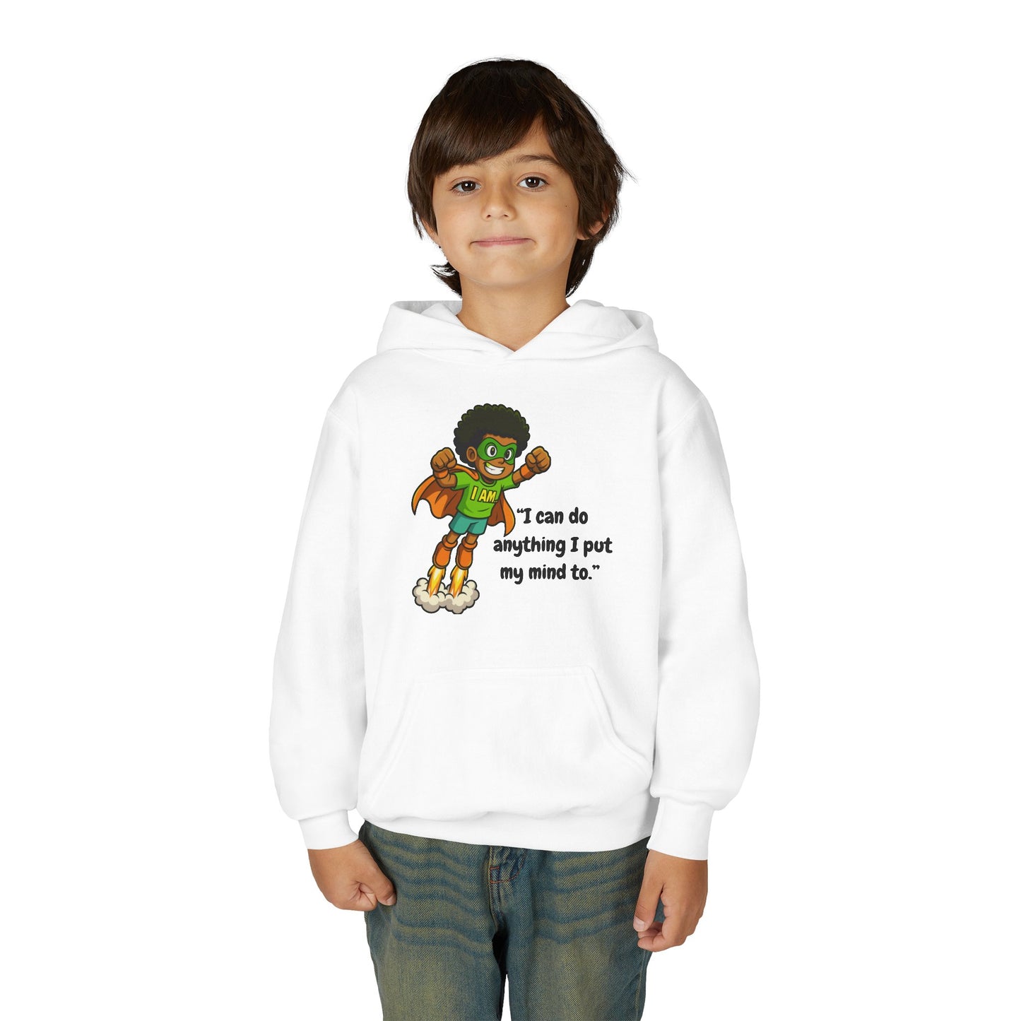 Youth Heavy Blend Hooded Sweatshirt