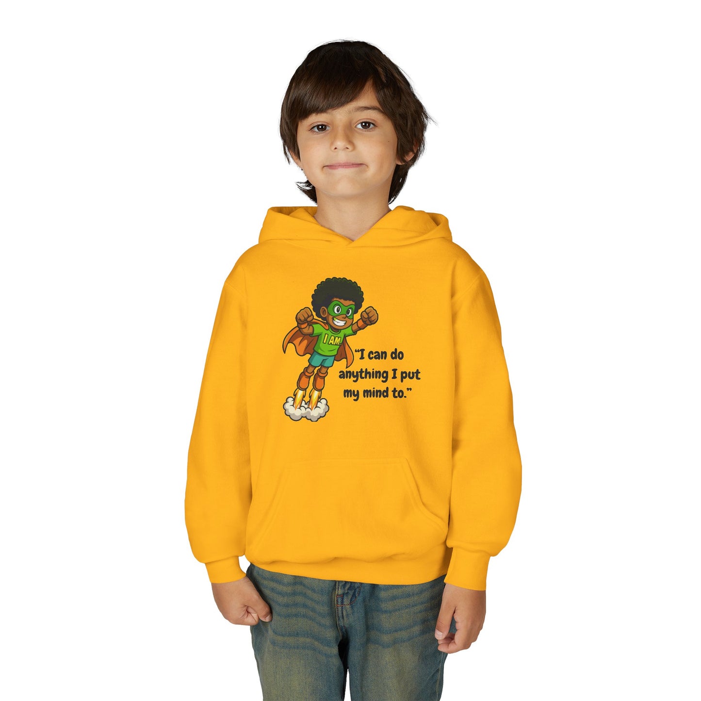 Youth Heavy Blend Hooded Sweatshirt