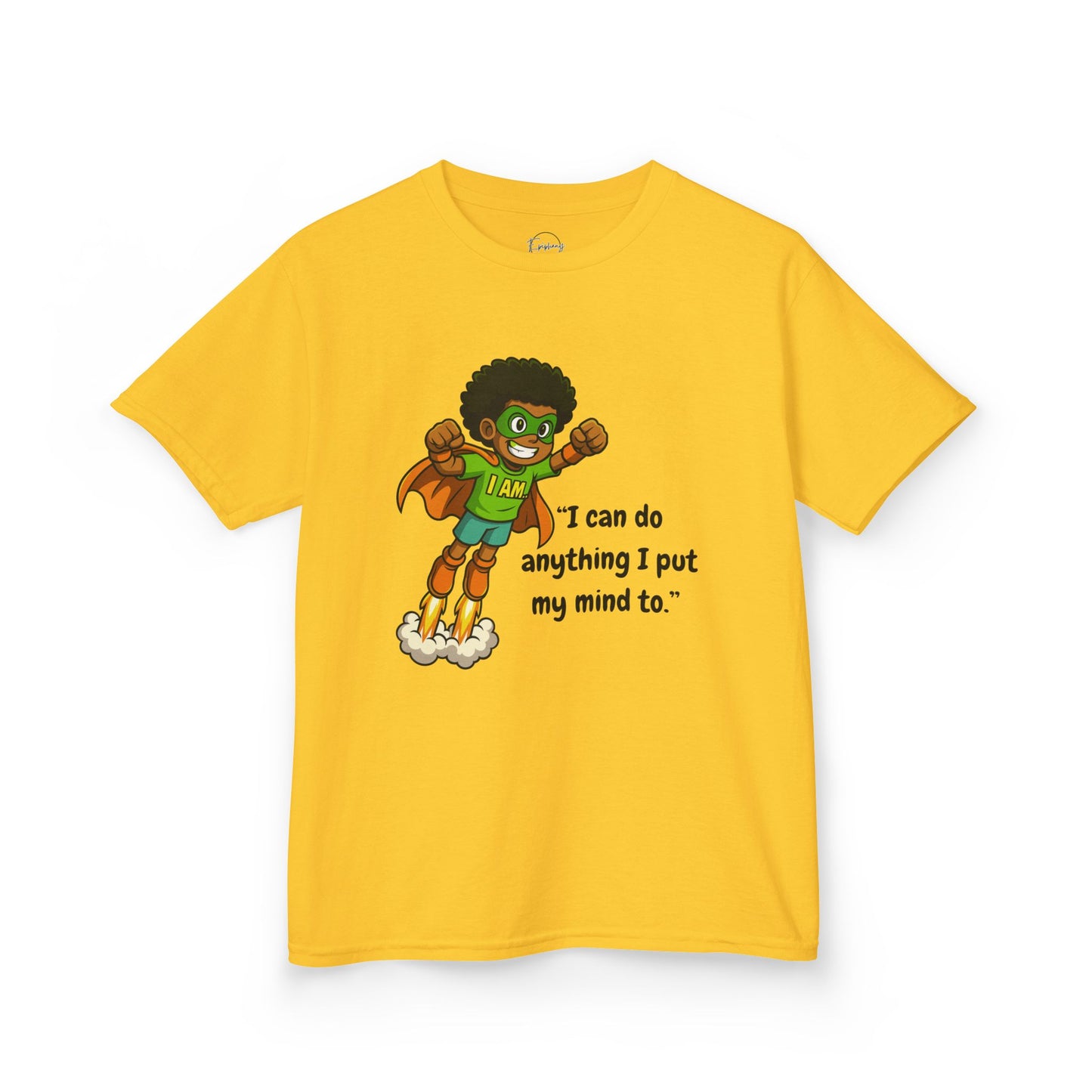 Kids Tee - Confident Boy I Can Do Anything