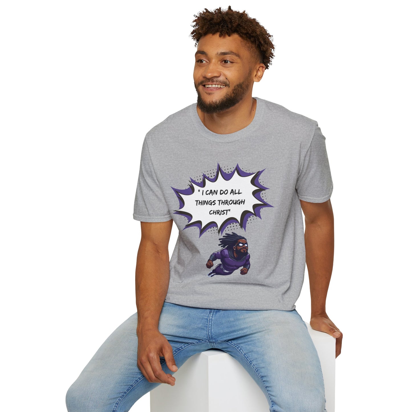 Men's I can do all things Unisex Softstyle T-Shirt