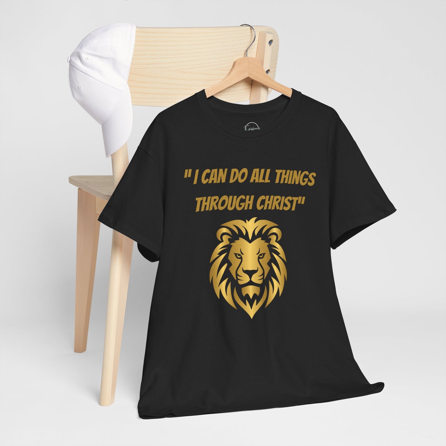 Inspirational Lion Tee - "I Can Do All Things Through Christ" - Unisex Cotton T-Shirt, Faith Shirt, Christian Apparel, Gift for [...]