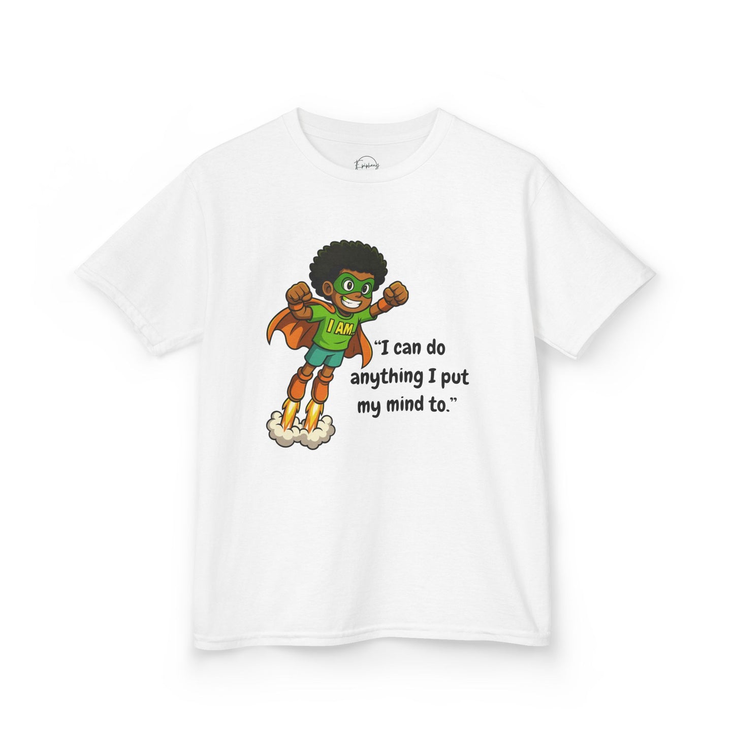 Kids Tee - Confident Boy I Can Do Anything