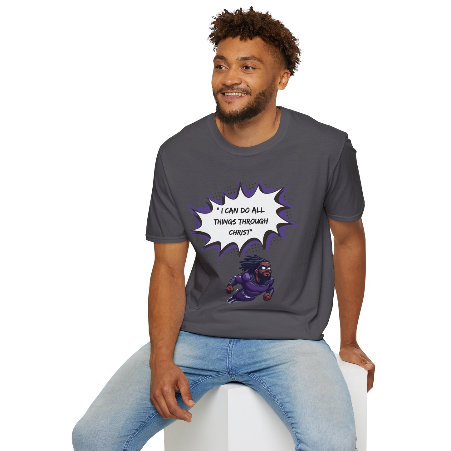 Men's I can do all things Unisex Softstyle T-Shirt