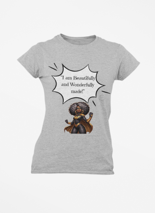 Women's - I am Beautifully and Wonderfully Made! Unisex Softstyle T-Shirt