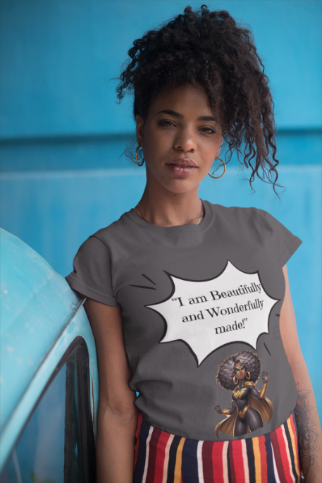 Women's - I am Beautifully and Wonderfully Made! Unisex Softstyle T-Shirt