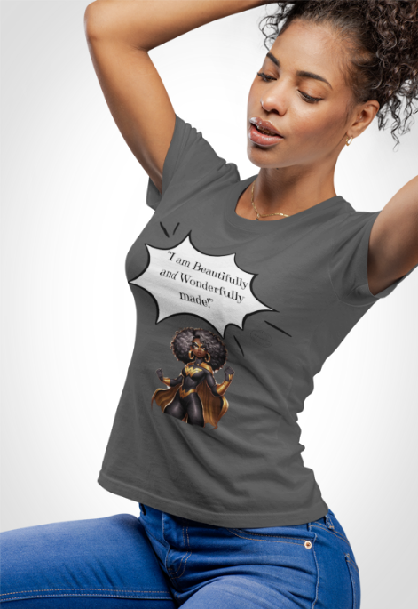 Women's - I am Beautifully and Wonderfully Made! Unisex Softstyle T-Shirt