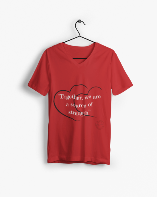 Valentines Day Couple V-Neck Tee