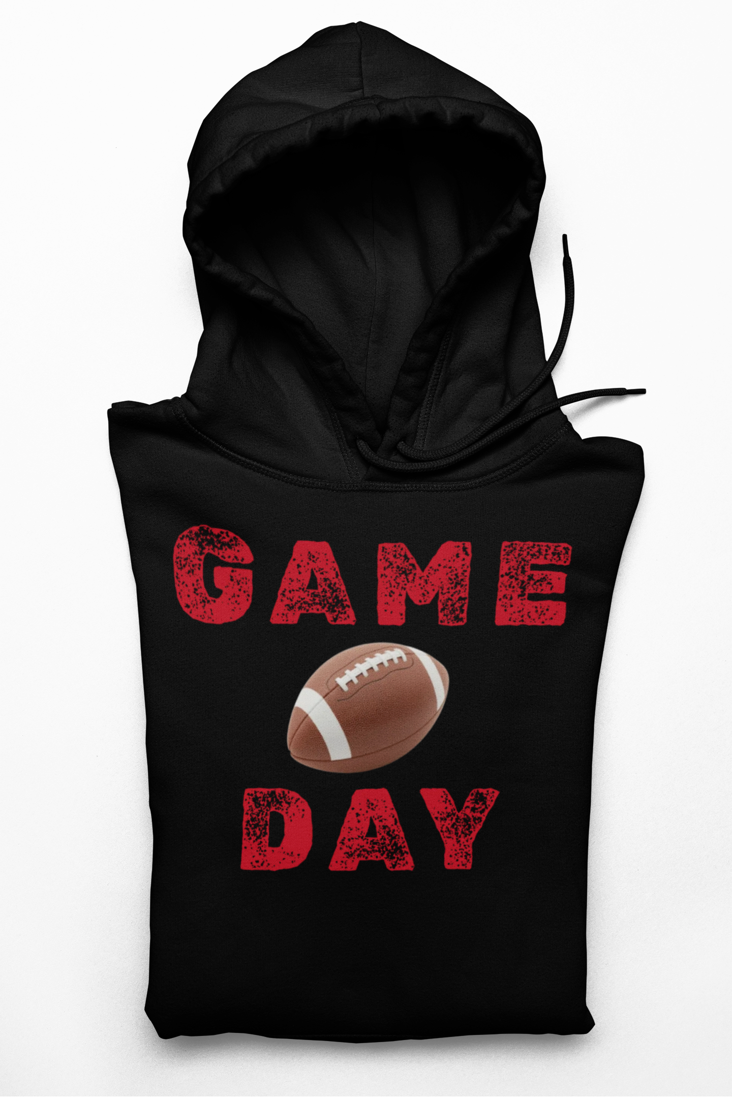 Game Day Crop Hoodie | Sports Apparel, Gift for Gamers, Weekend Wear, Cheer Squad Style, Comfy Casual Fashion