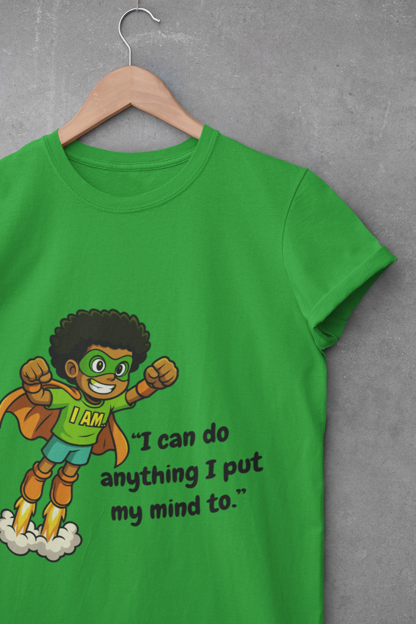 Kids Tee - Confident Boy I Can Do Anything