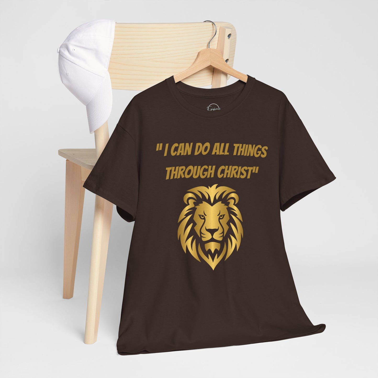 Inspirational Lion Tee - "I Can Do All Things Through Christ" - Unisex Cotton T-Shirt, Faith Shirt, Christian Apparel, Gift for [...]
