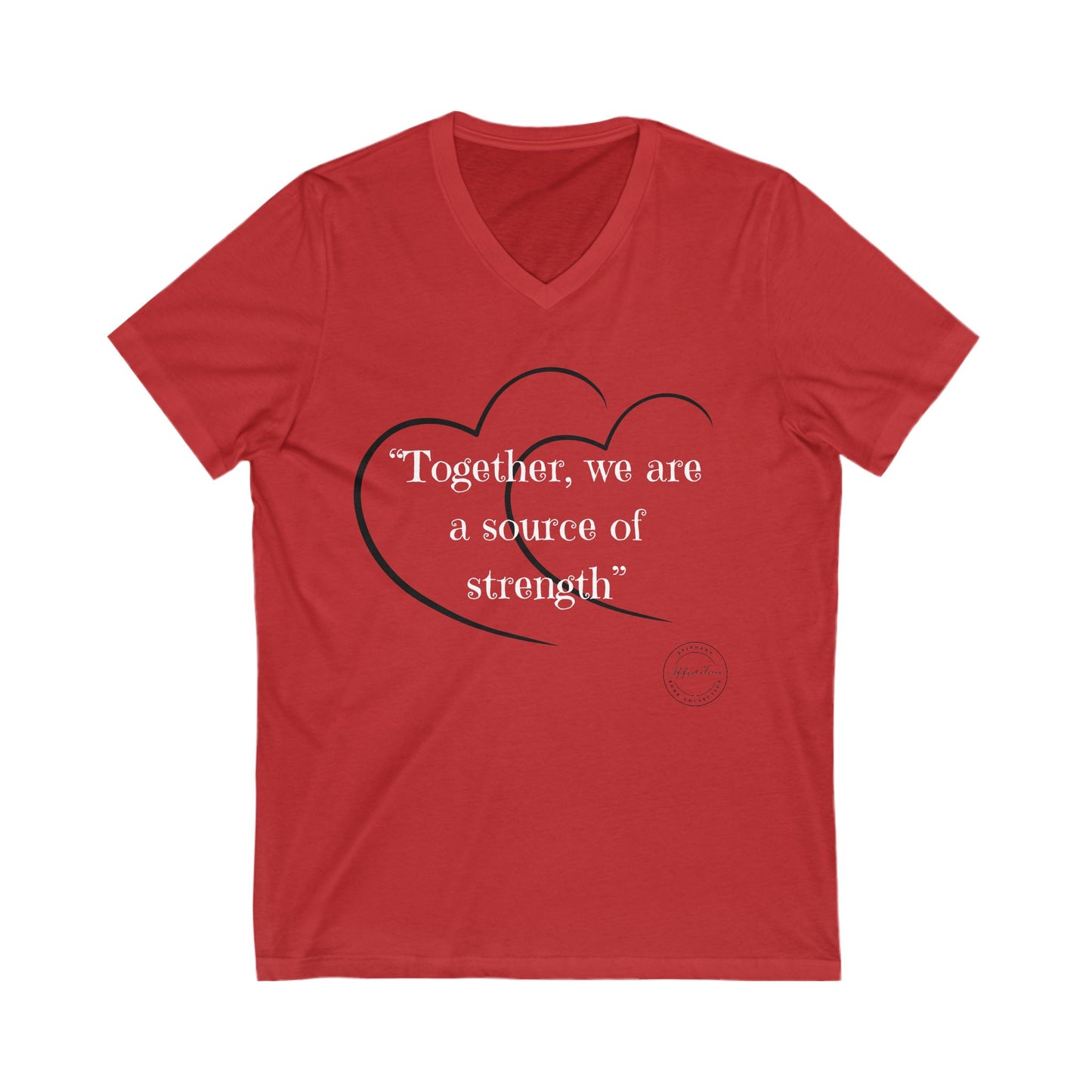 Valentines Day Couple V-Neck Tee