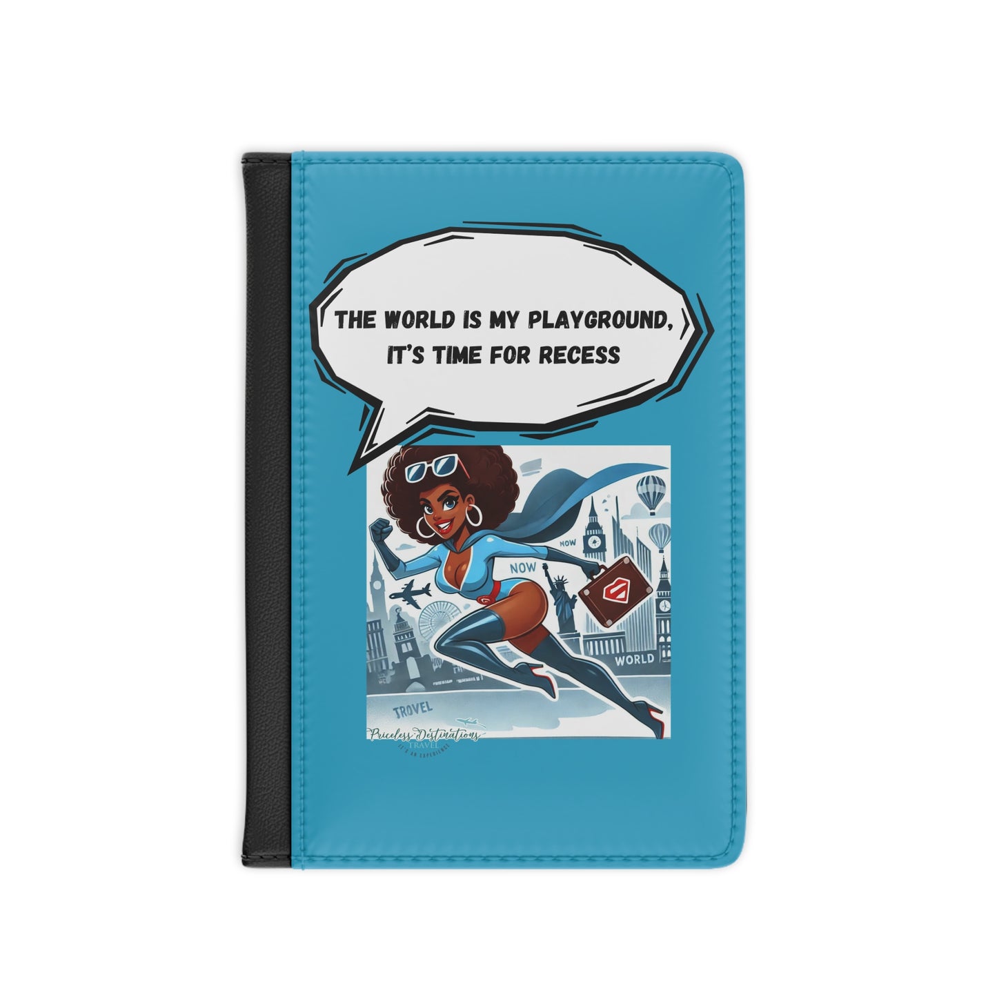 The World Is My Playground Passport Cover