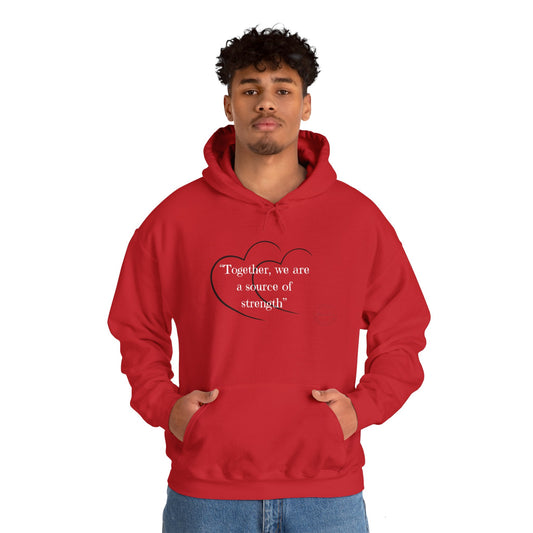 Valentine's Day Couples Hoodie - Unisex Hooded Sweatshirt