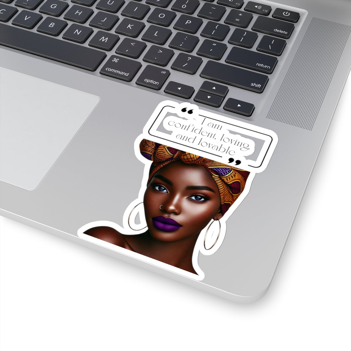 Confidence Kiss-Cut Stickers