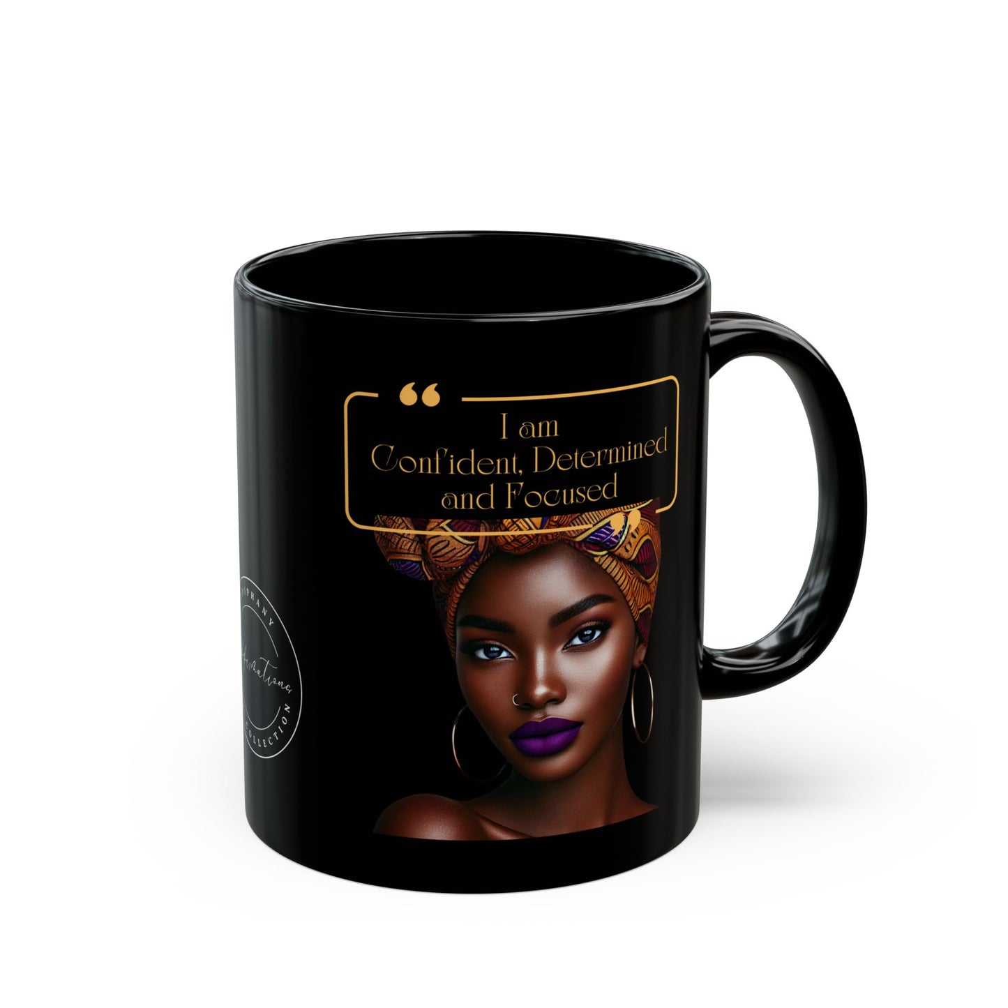 Confidence Black Mug (11oz, 15oz)