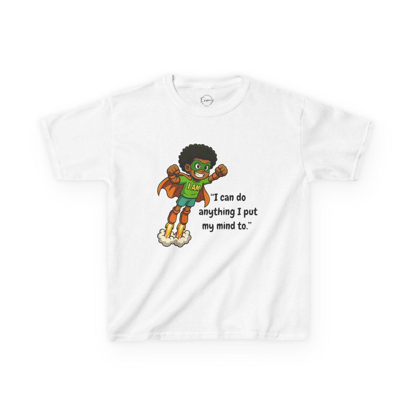 Kids Tee - Confident Boy I Can Do Anything