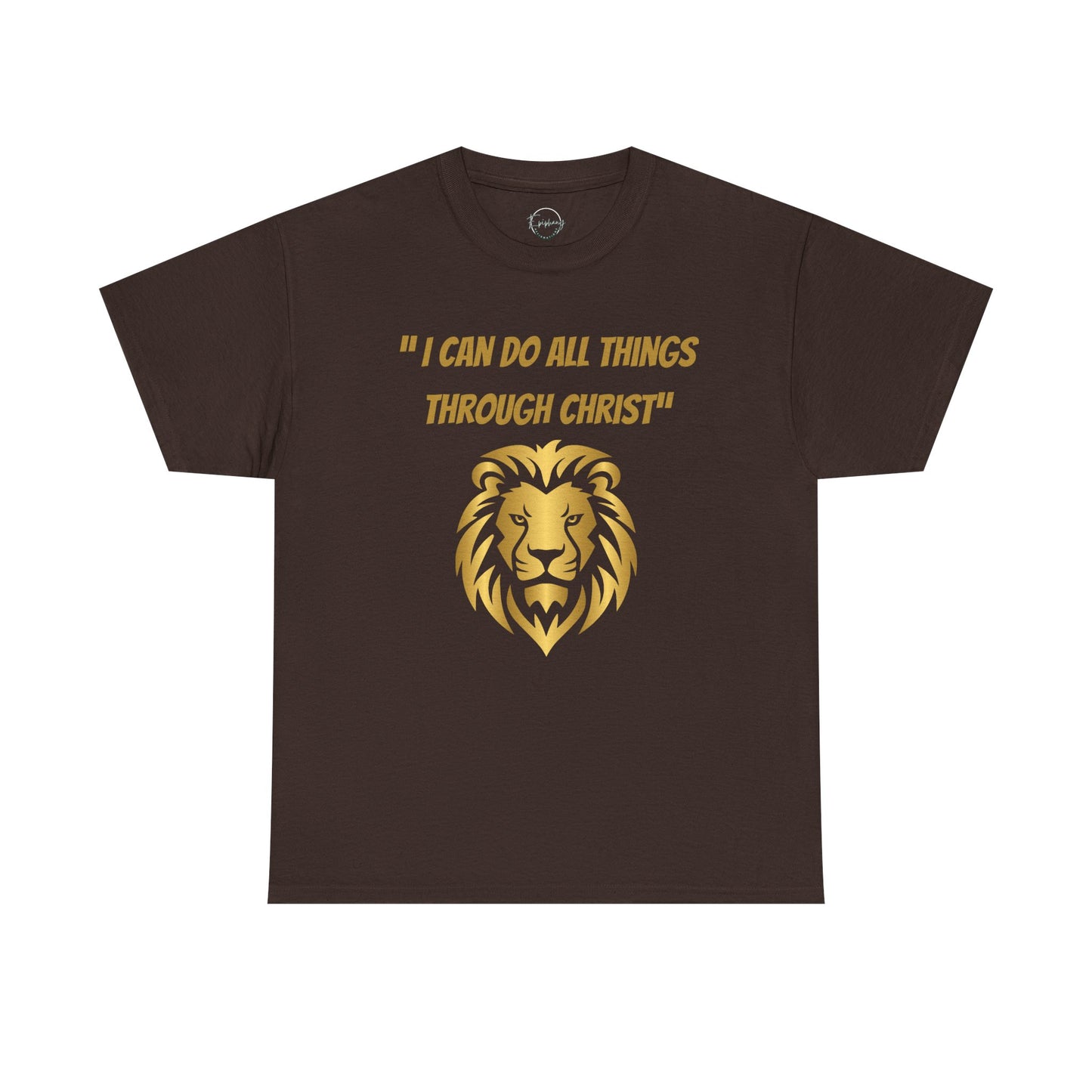 Inspirational Lion Tee - "I Can Do All Things Through Christ" - Unisex Cotton T-Shirt, Faith Shirt, Christian Apparel, Gift for [...]