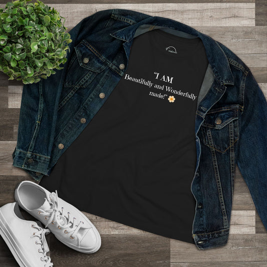 Empowering Woman Tee, Inspirational Tee, I am Beautiful Gift for Her, Motivational T-Shirt, Self-Love Apparel