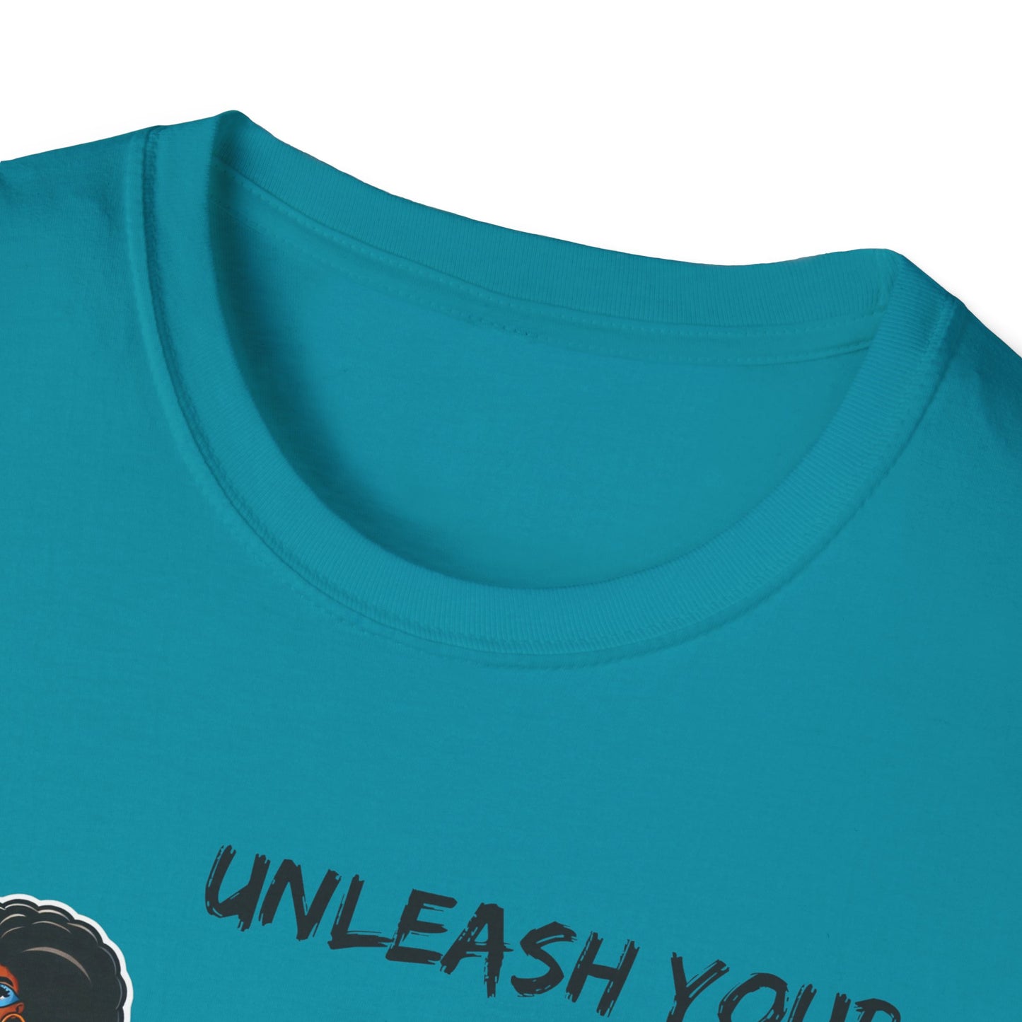 Unleash Your Power, Explore the World Women's Travel Tee Unisex Softstyle T-Shirt